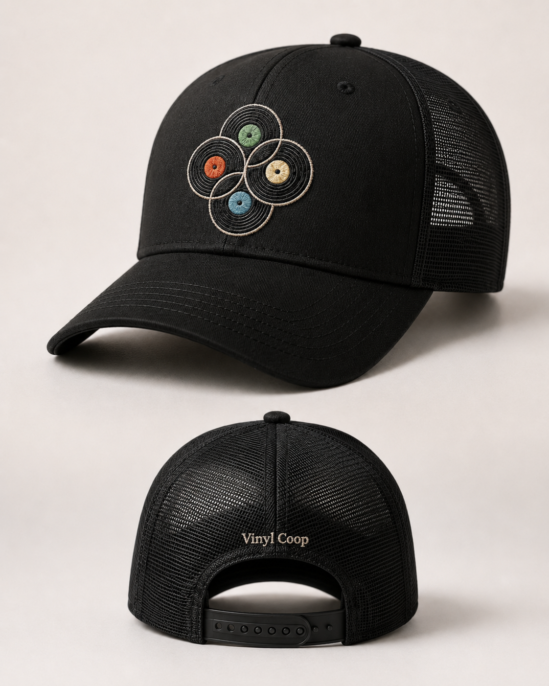 Embroidered Trucker