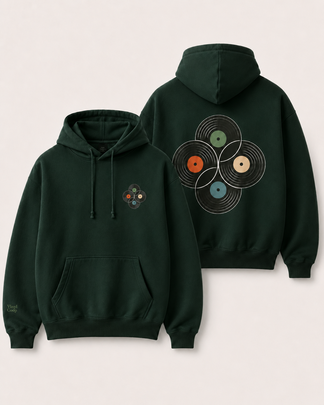 Chest Badge Hoodie